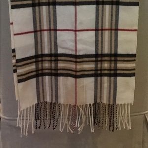 Burberry Style Plaid Scarf